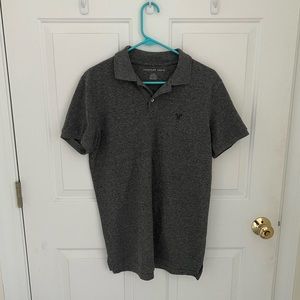 Men’s American Eagle Collared Button Up Short Sleeve Shirt